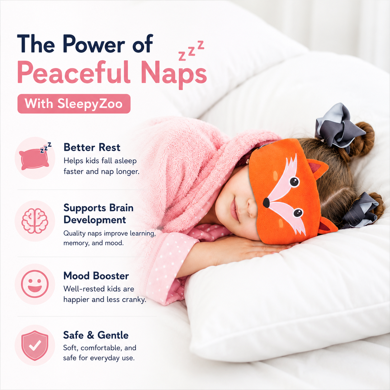 SleepyZoo Wireless Music Headbands