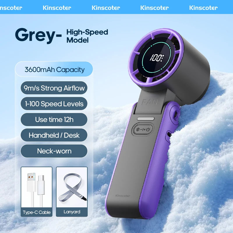 Turbo Portable Air Cooling Fan