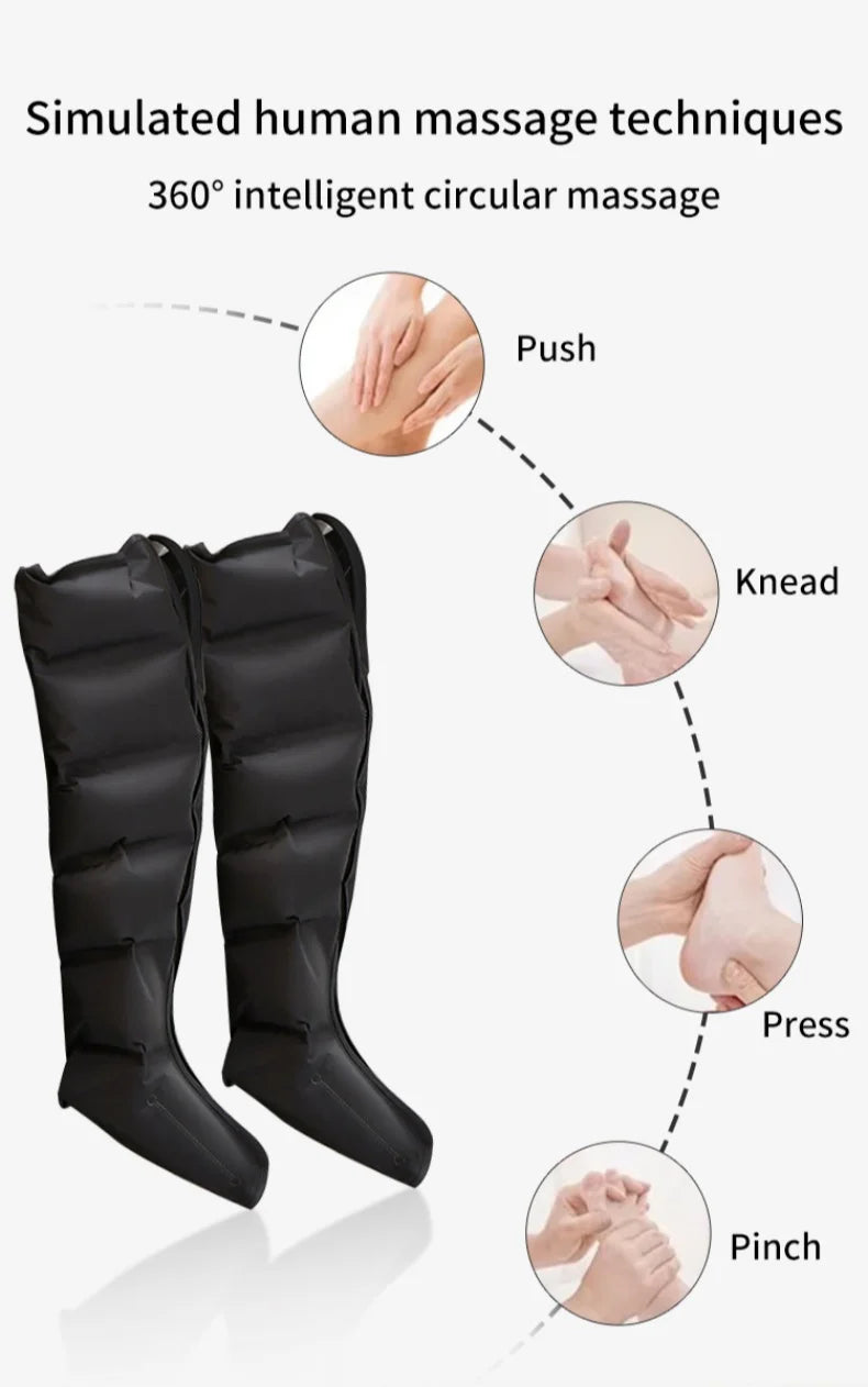 Full Leg Recovery Air Wave Boots