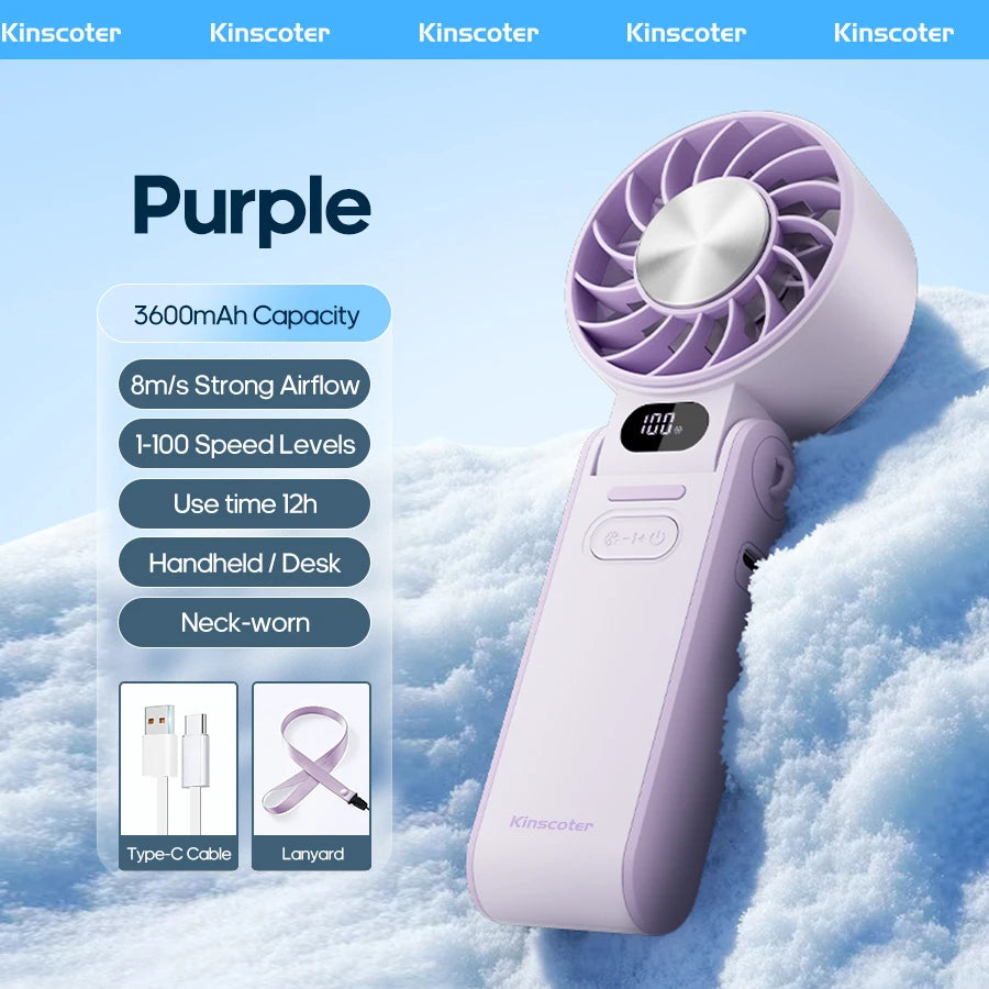 Turbo Portable Air Cooling Fan