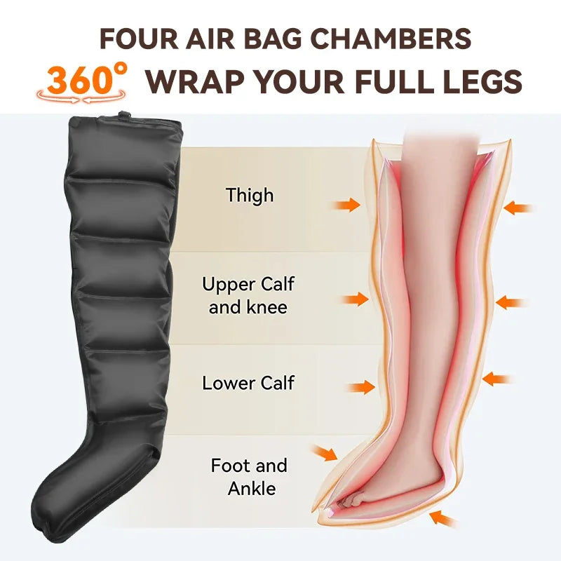 Full Leg Recovery Air Wave Boots