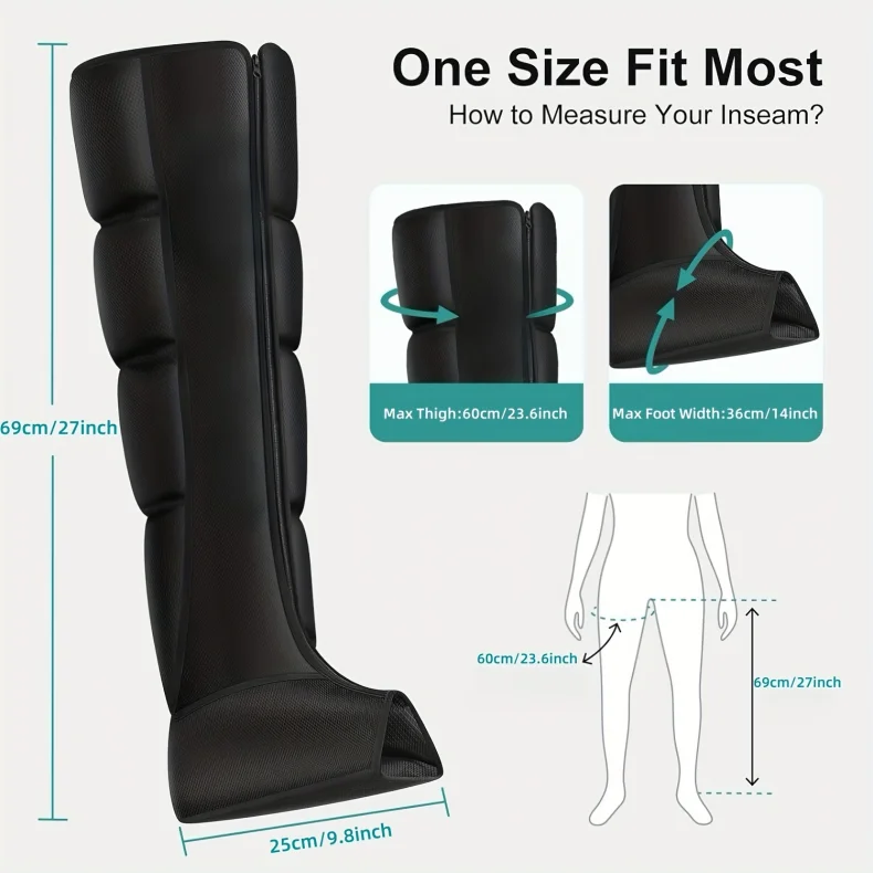 Full Leg Recovery Air Wave Boots