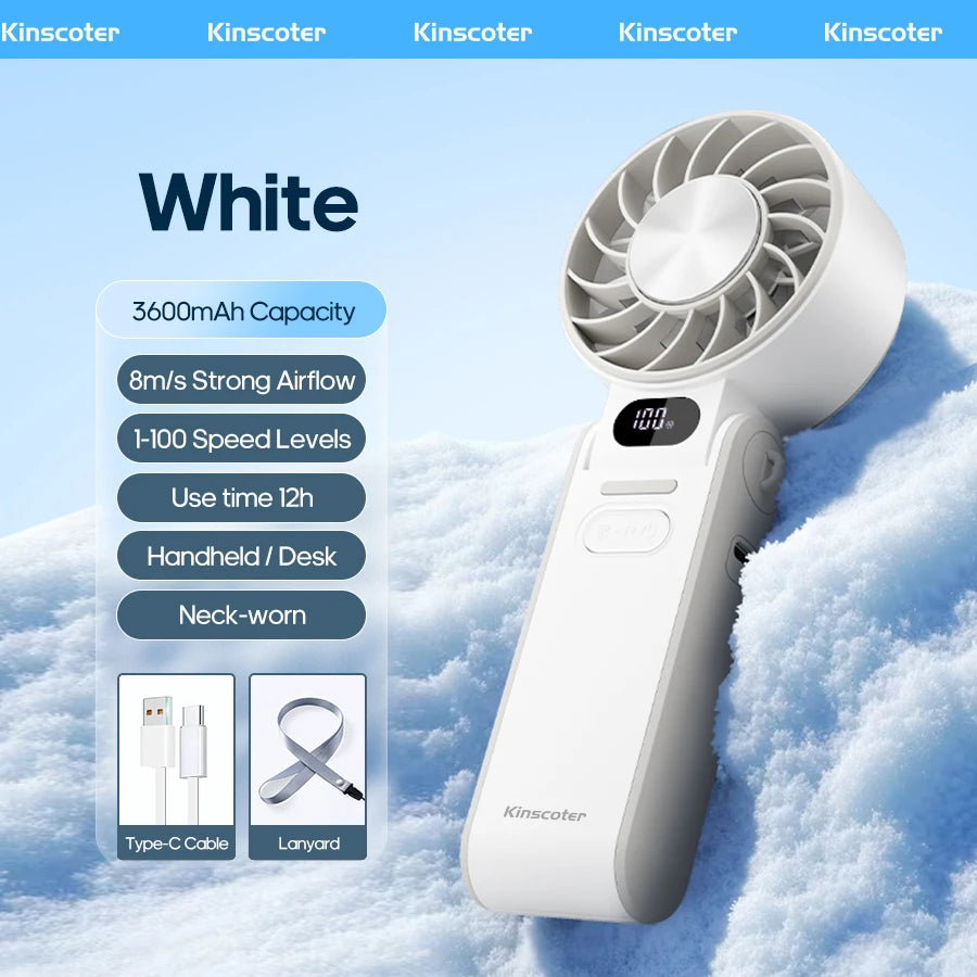 Turbo Portable Air Cooling Fan