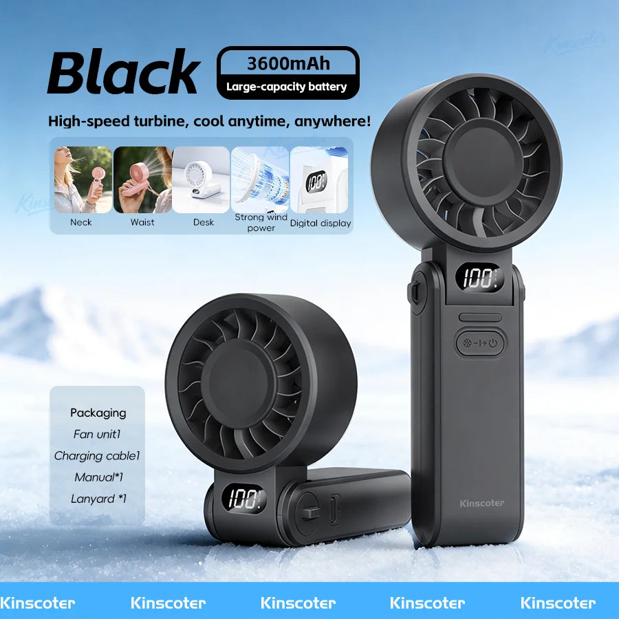 Turbo Portable Air Cooling Fan