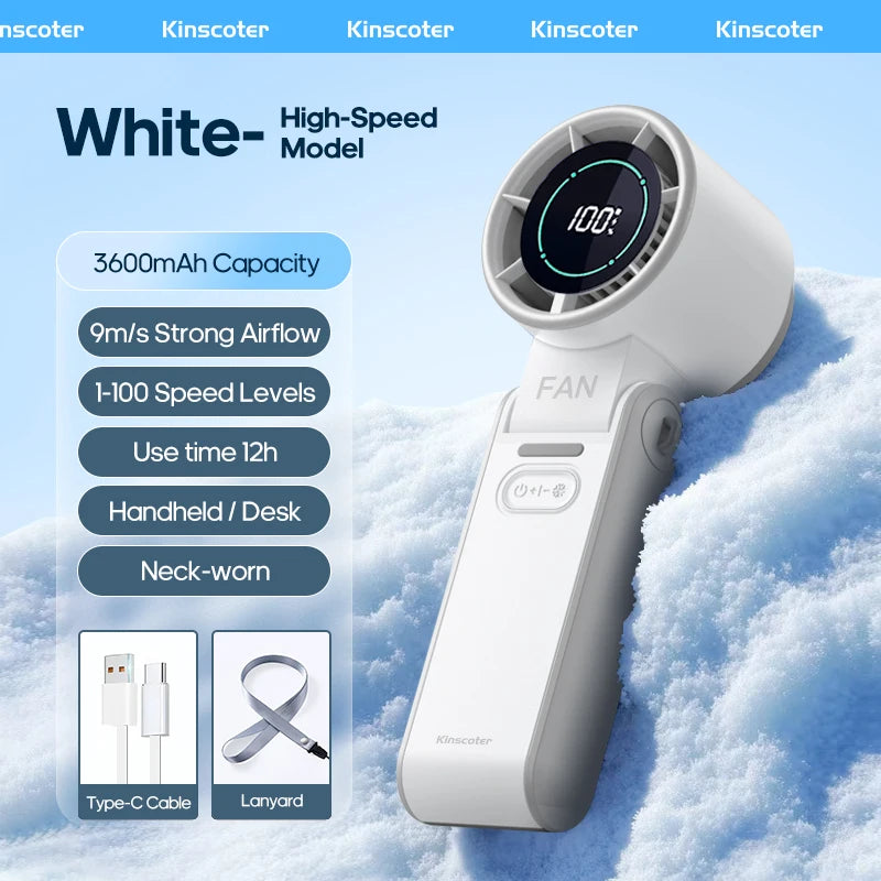 Turbo Portable Air Cooling Fan