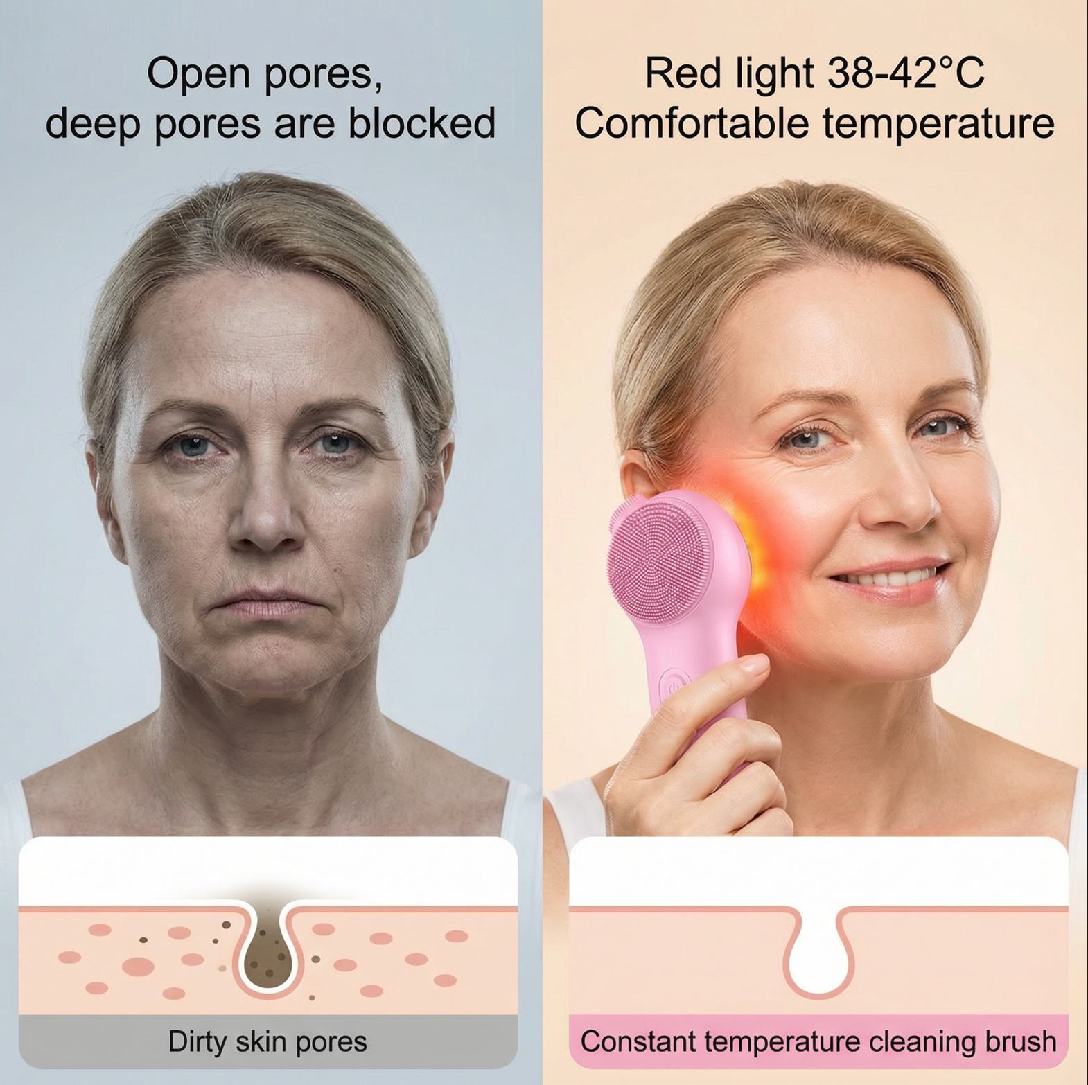 DermaHeat Pro Ailcbi Brush