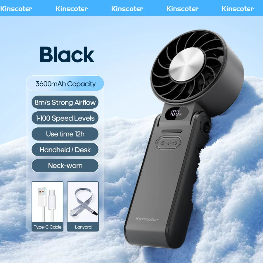 Turbo Portable Air Cooling Fan