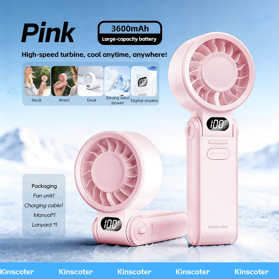 Turbo Portable Air Cooling Fan